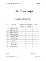 Quy trình phục vụ tại siêu thị bigc