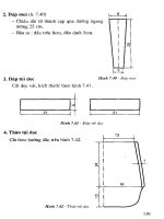 Giáo trình thiết kế thời trang phần 7 pdf
