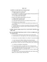 Các giải pháp nhằm hạn chế và nâng cao hiệu quả xử lý nợ quá hạn ở các ngân hàng thương mại