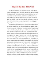 BÌNH ĐỊNH - Tây Sơn địa linh - Hữu Vinh pptx