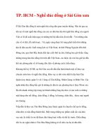 làng nghề truyền thống - TP. HCM - Nghề đúc đồng ở Sài Gòn xưa docx