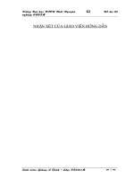 Thiết kế quy trình công nghệ gia công trục răng