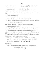 Đề thi tuyển số 7 - Môn toán ppsx