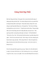 Lắng nghe điều bình thường - Giáng Sinh Đẹp Nhất pot