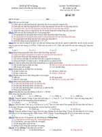 Trường THPT chuyên Huỳnh Mẫn Đạt - đề thi vật lý 12 căn bản (đề số 172) doc