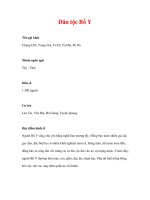 lịch sử địa lý các dân tộc - Dân tộc Bố Y pot