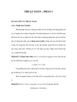 THUẬT TOÁN – PHẦN 3 ppsx