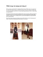 THời trang Ấn tượng nơi công sở potx