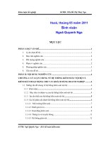 Tìm hiểu công tác kiểm soát nội bộ quy trình cho vay khách hàng doanh nghiệp tại chi nhánh ngân hàng đầu tư và phát triển Thừa Thiên Huế