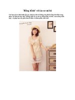 ''''Bồng bềnh'''' với áo sơ mi hè potx