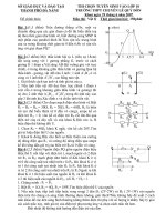 Đề thi tuyển sinh THPT môn vật lý trường Lê Quý Đôn 2007 pps