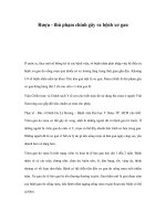 Rượu - thủ phạm chính gây ra bệnh xơ gan pptx