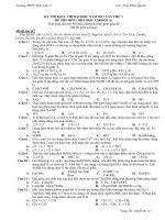 Đề thi thử đại học môn hóa khối A năm 2011 lần 1 trường THPT Yên Lạc 2 ppsx