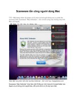 Scareware tấn công người dùng Mac potx