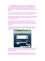 Những thiết lập đáng ghi nhớ của HĐH Window Vista phần 7 ppt