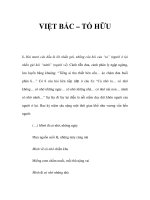 VIỆT BẮC – TỐ HỮU pptx