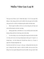 Nhiễm Viêm Gan Loại B pot