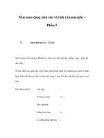 Nấm men dạng sinh sản vô tính (Anamorph) – Phần 5 pps