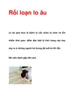 Rối loạn lo âu potx
