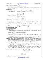 Đề thi thử Đại học năm 2011 của Trần Sỹ Tùng ( Có đáp án) - Đề số 49 potx