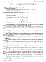 CHƯƠNG 4 - DAO ĐỘNG ĐIỆN TỪ, SÓNG ĐIỆN TỪ pdf