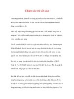 chăm sóc trẻ em - Chăm sóc trẻ sốt cao ppt