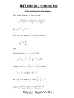 Một số bài toán chọn lọc về bất đẳng thức doc