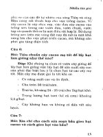 101 Câu hỏi thường gặp trong sản xuất nông nghiệp part 2 pptx