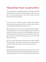 Những dấu hiệu 