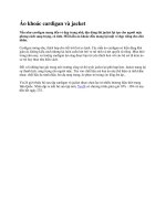 Áo khoác cardigan và jacket potx