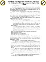 Quá trình hình thành quy trình truyền dẫn thông tin di động tần số thông qua quá trình giao tiếp CDMA p1 pps