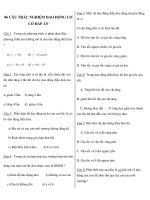 86 CÂU TRẮC NGHIỆM DAO ĐỘNG CƠ CÓ ĐÁP ÁN pot