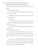 Quản trị tài chính và các vấn đề về quản trị các hình thức tài chính trong doanh nghiệp