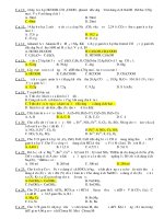 Đề thi thử ĐH - CĐ môn Hóa năm 2009 - 1010 trường thpt Nguyễn Huệ - phần 3 docx