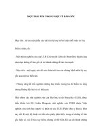 MỘT TRÁI TIM TRONG MỘT TẾ BÀO GỐC docx