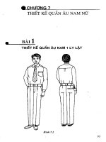 Giáo trình thiết kế thời trang phần 5 pptx