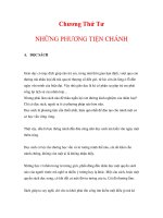 Tôi tự học - NHỮNG PHƯƠNG TIỆN CHÁNH doc