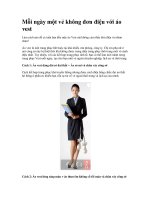 Mỗi ngày một vẻ không đơn điệu với áo vest ppt