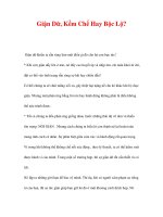 Giận Dữ, Kềm Chế Hay Bộc Lộ ppsx