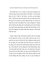 Luận văn tốt nghiệp: Những cơ sở nền tảng của C.Mác trong sản xuất phần 1 pot