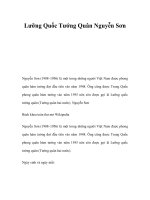 Lưỡng Quốc Tướng Quân Nguyễn Sơn docx