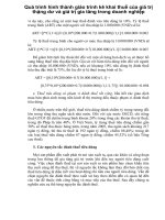 Quá trình hình thành giáo trình kê khai thuế của giá trị thặng dư và giá trị gia tăng trong doanh nghiệp p1 pdf