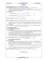 Đề thi thử Đại học năm 2011 của Trần Sỹ Tùng ( Có đáp án) - Đề số 9 pps