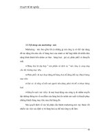 Chuyên đề tốt nghiệp: Giải pháp cho việc đồng bột hóa marketting phần 4 pptx