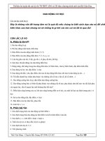 Tài liệu ôn luyện thi các kỳ thi TNTHPT, ĐH và CĐ theo chương trình mới của Bộ Giáo Dục môn Vật lý pdf