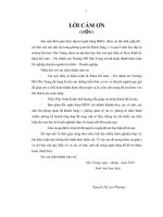 Thực trạng công tác thẩm định tài chính dự án đầu tư tại ngân hàng BIDV chi nhánh khánh hòa