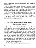 140 Câu hỏi về phòng trị bệnh cho Baba, Ếch, Tôm, Cá, Lươn, Cua part 3 docx