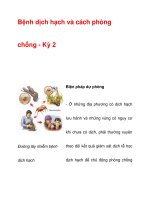 Bệnh dịch hạch và cách phòng chống - Kỳ 2 ppsx