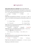 ĐỀ VẬT LÝ 5 doc