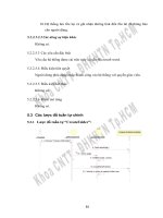 TÌM HIỂU VÀ XÂY DỰNG HỆ THỐNG FRAMEWORK HỖ TRỢ CÁC HÌNH THỨC TRẮC NGHIỆM -6 ppsx